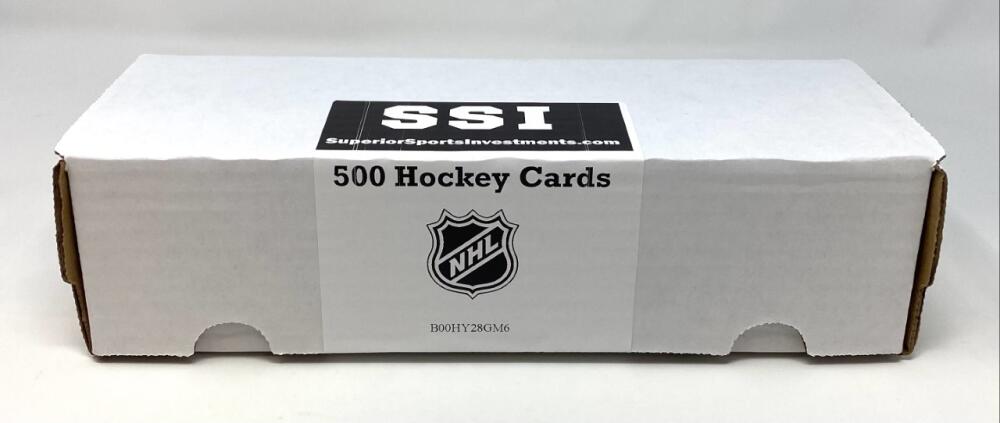 Superior Sports Investments NHL Hockey Card Collector Box w/ 500 Cards - Nice Mixture - Warehouse Sale! Image 2