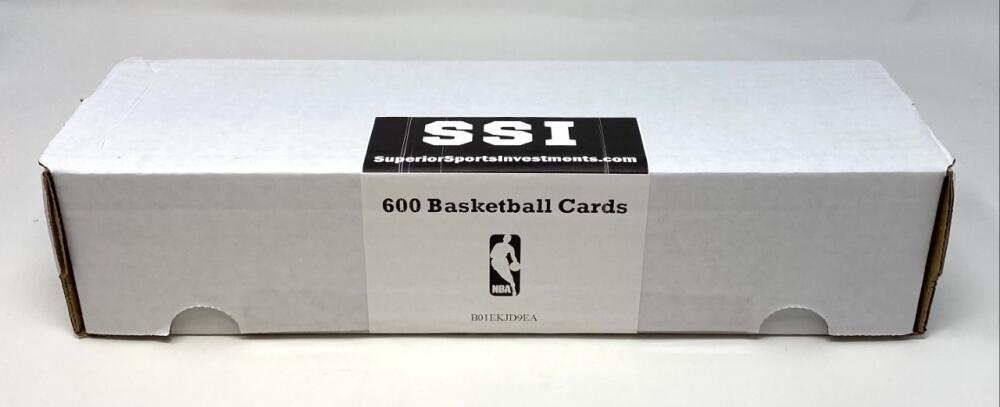 Superior Sports Investments HUGE LOT: 600 NBA Basketball Cards in a Gift Box w/ 1 Sealed Pack & Jordan Card Image 2