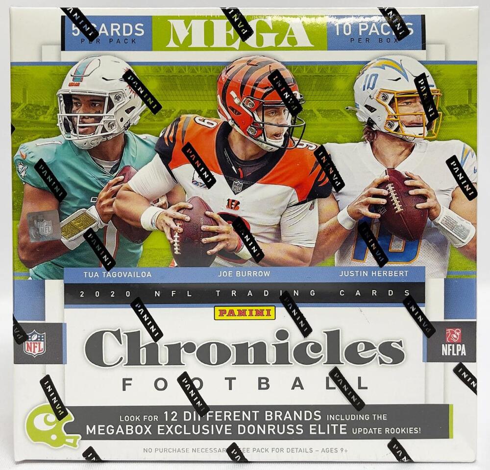 2020 Panini Chronicles Football Mega Box (Donruss Elite) Image 1