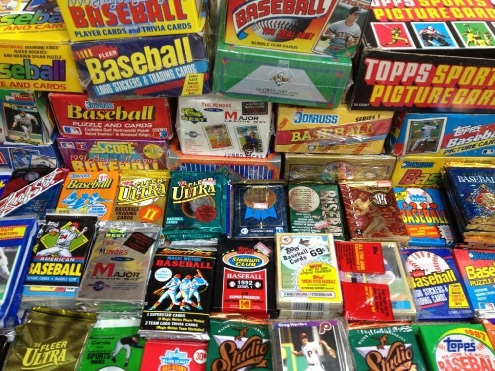 Superior Sports Investments - GREAT LOT OF OLD UNOPENED BASEBALL CARDS IN PACKS Look for Hall-of-Famers Image 1