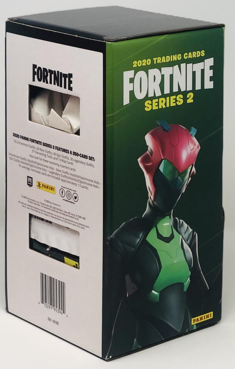 2020 Panini Fortnite Series 2 Gravity Feed Box 36 ct box , 6 packs per pack Image 2
