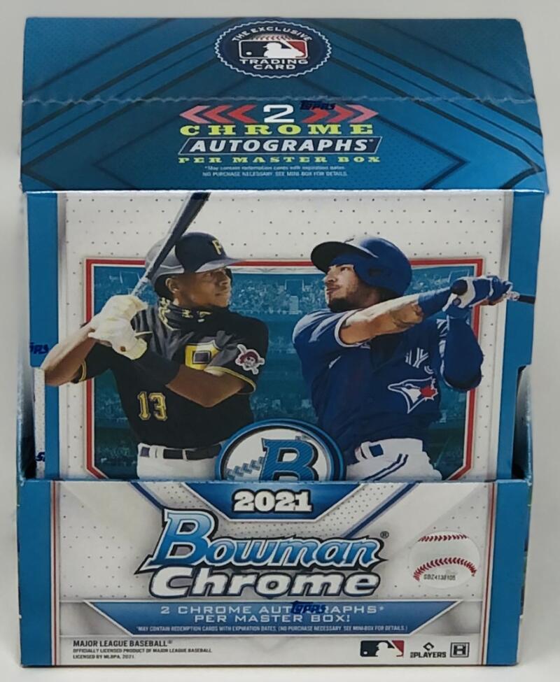2021 Bowman Chrome Mini Baseball Hobby Box Set Image 1