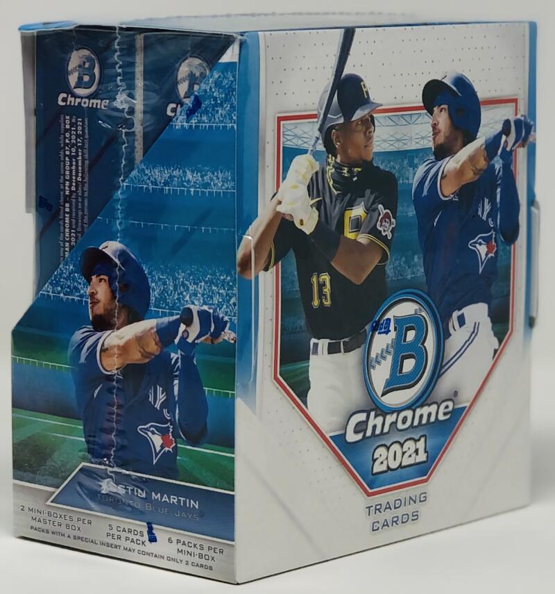 2021 Bowman Chrome Mini Baseball Hobby Box Set Image 3