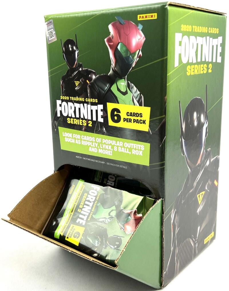 2020 Panini Fortnite Series 2 Gravity Feed Box 36 ct box , 6 packs per pack Image 5