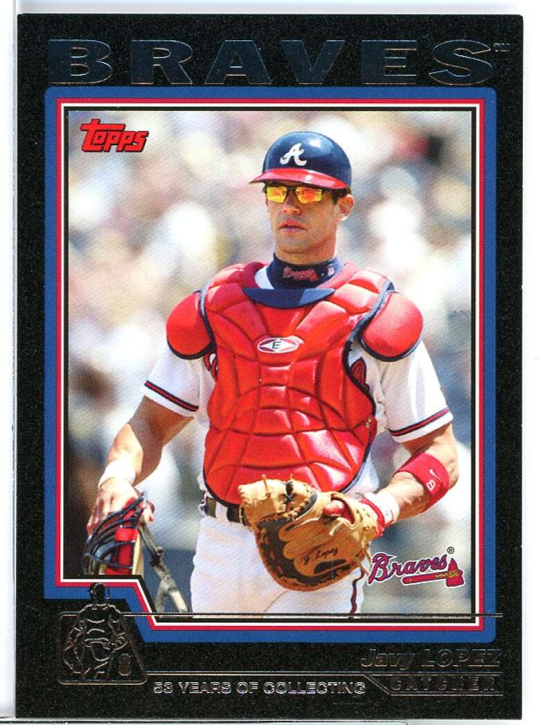 Javy Lopez Card 2004 Topps Black #78 Image 1