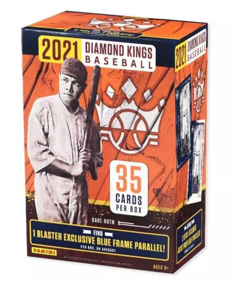 2021 Panini Diamond Kings Baseball 7-Pack Blaster Box Image 1