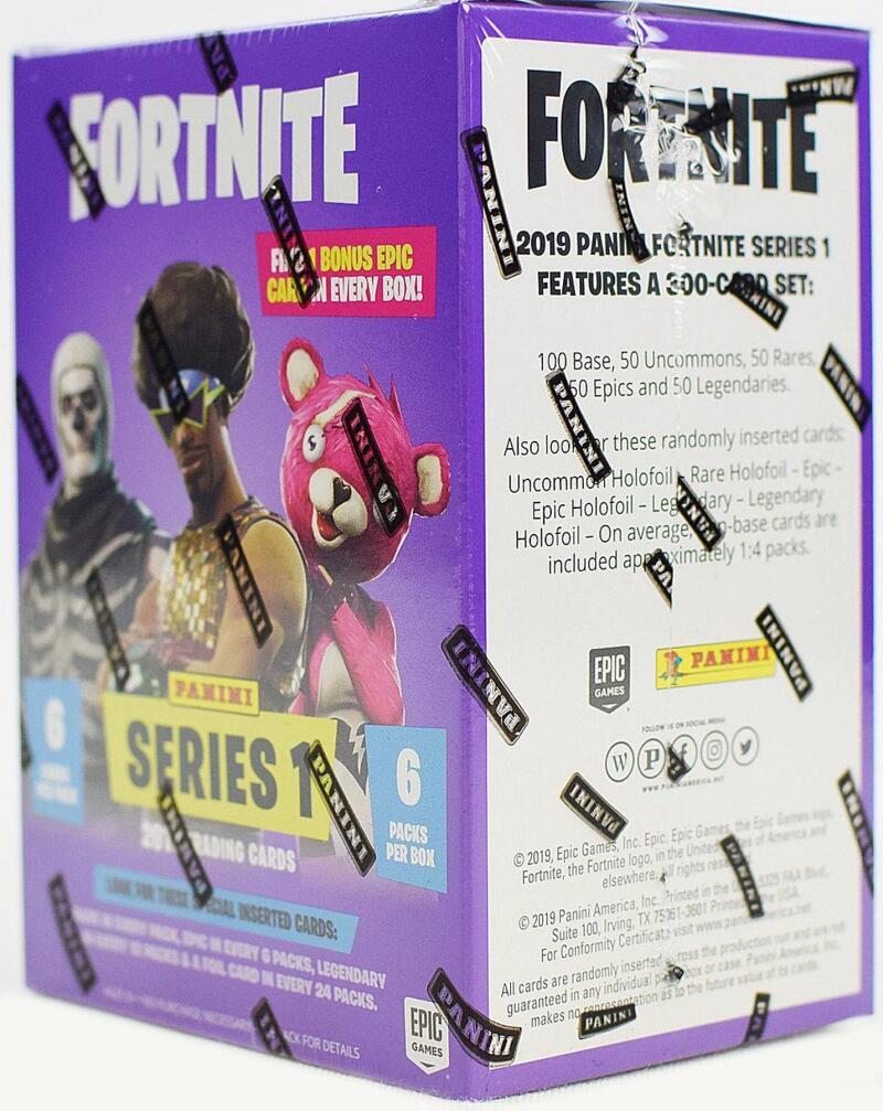 2019 Panini Fortnite Series 1 Trading Cards Blaster Box USA Version Image 2