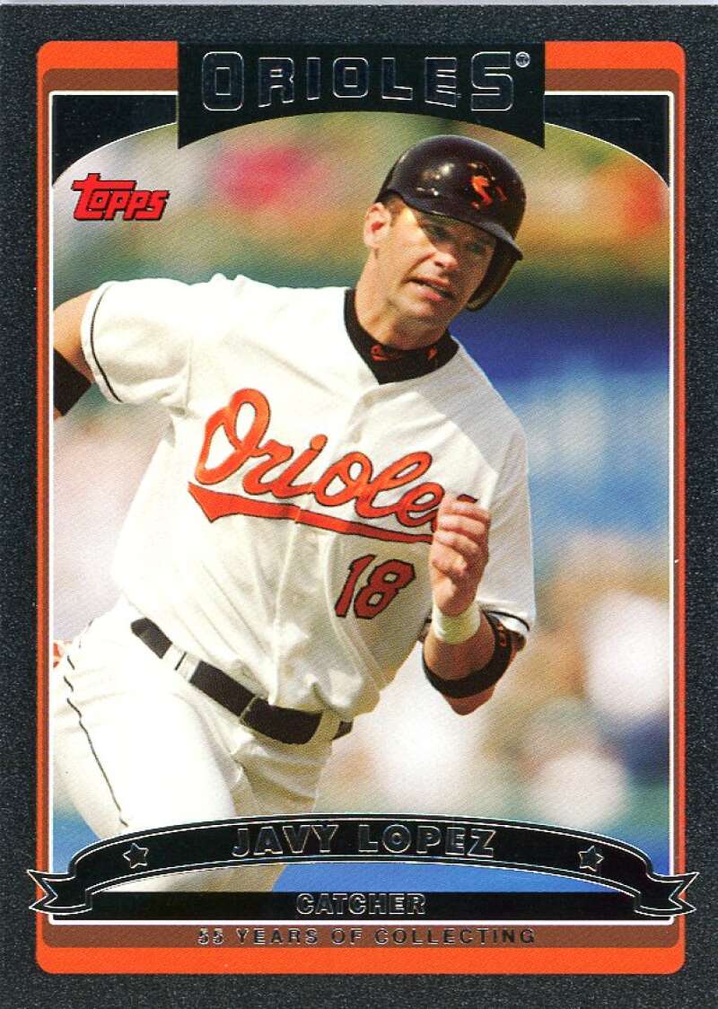 Javy Lopez Card 2006 Topps Black #213 Image 1