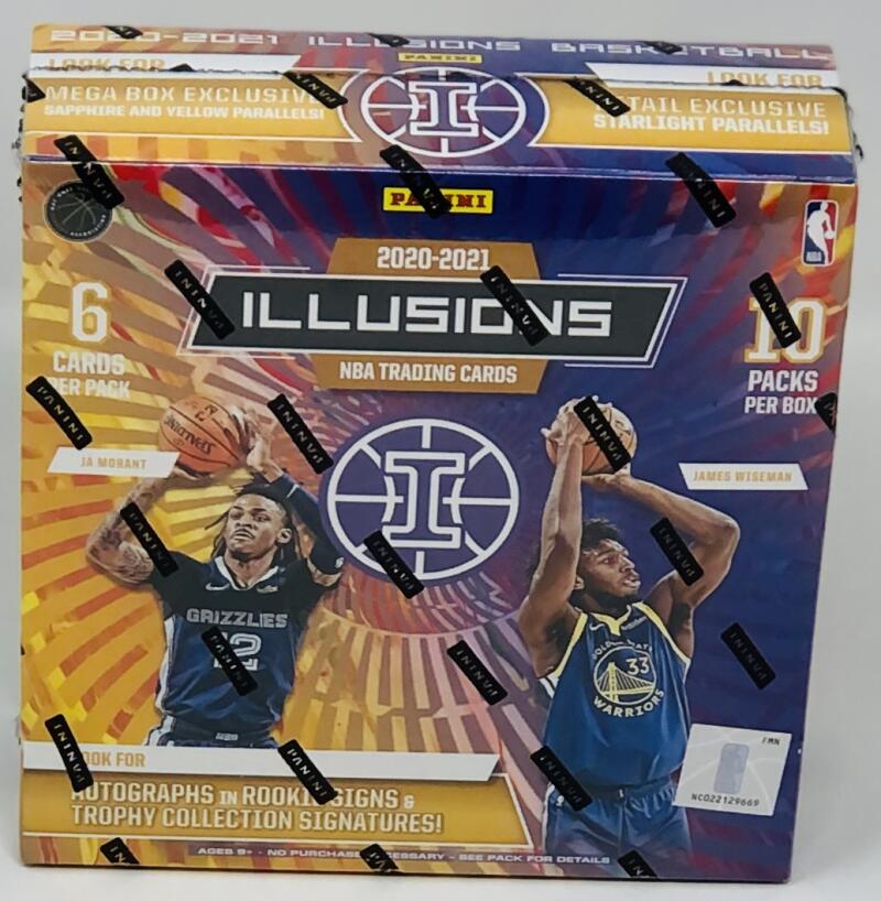 2020-21 Panini Illusions Basketball Mega Box Image 2