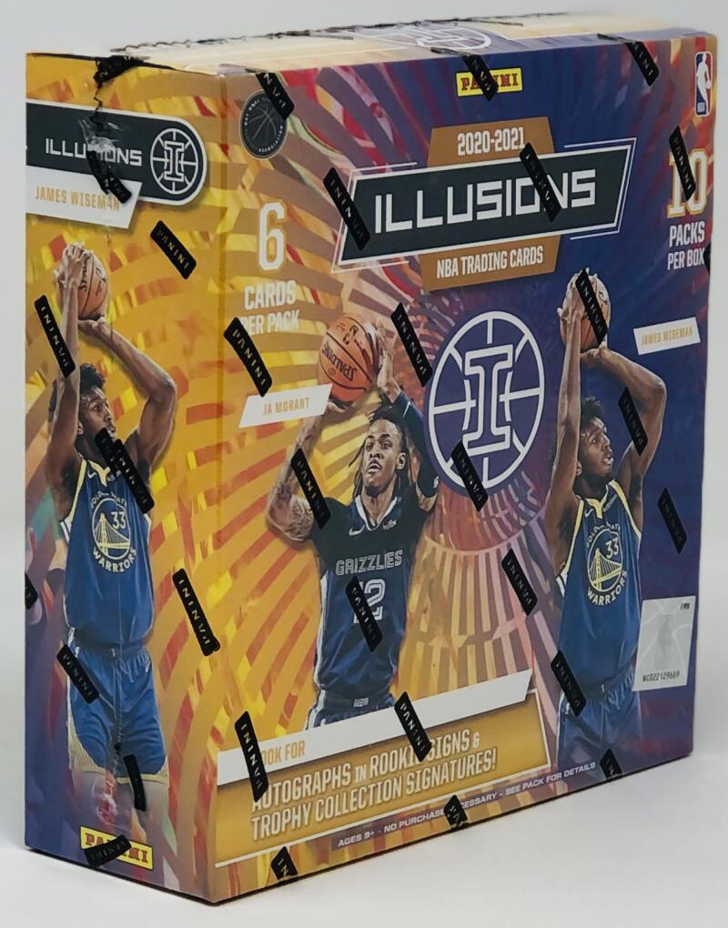 2020-21 Panini Illusions Basketball Mega Box Image 1