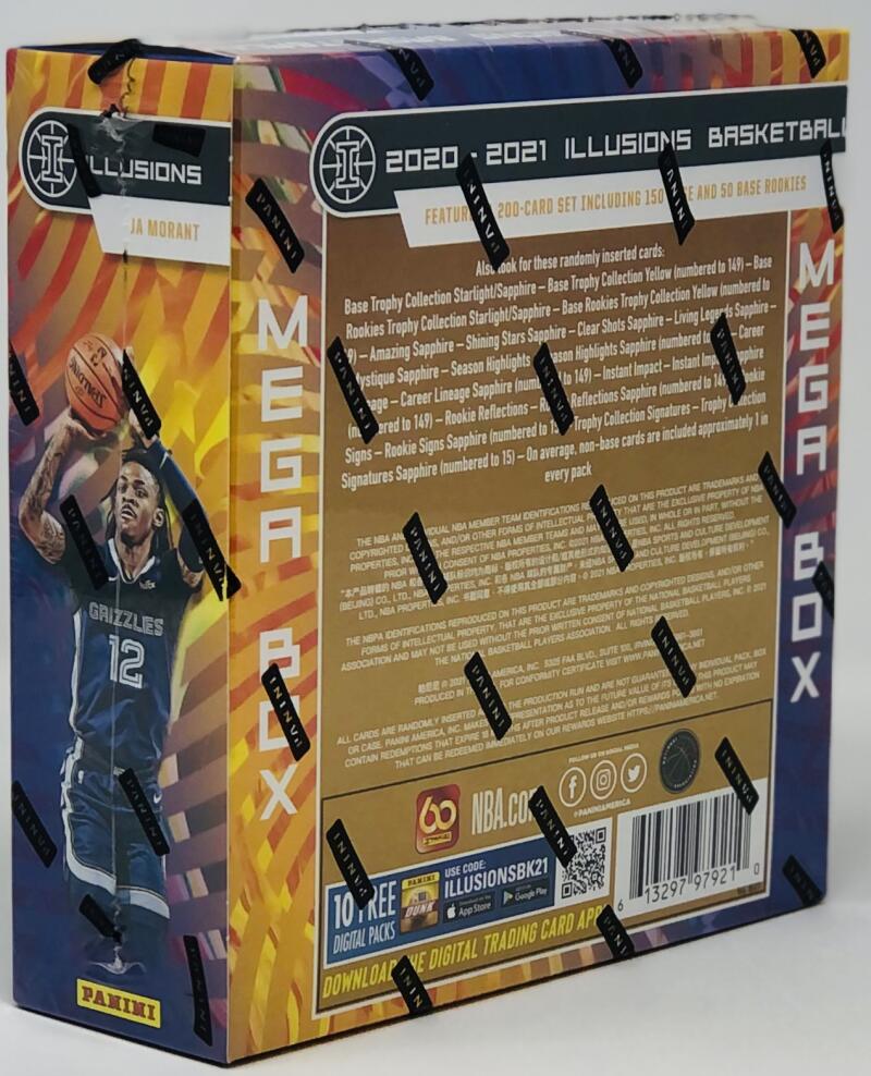 2020-21 Panini Illusions Basketball Mega Box Image 3