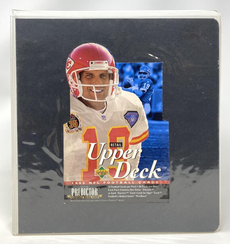 1995 Upper Deck Football Hand Collated Binder Set 1-300 Image 2