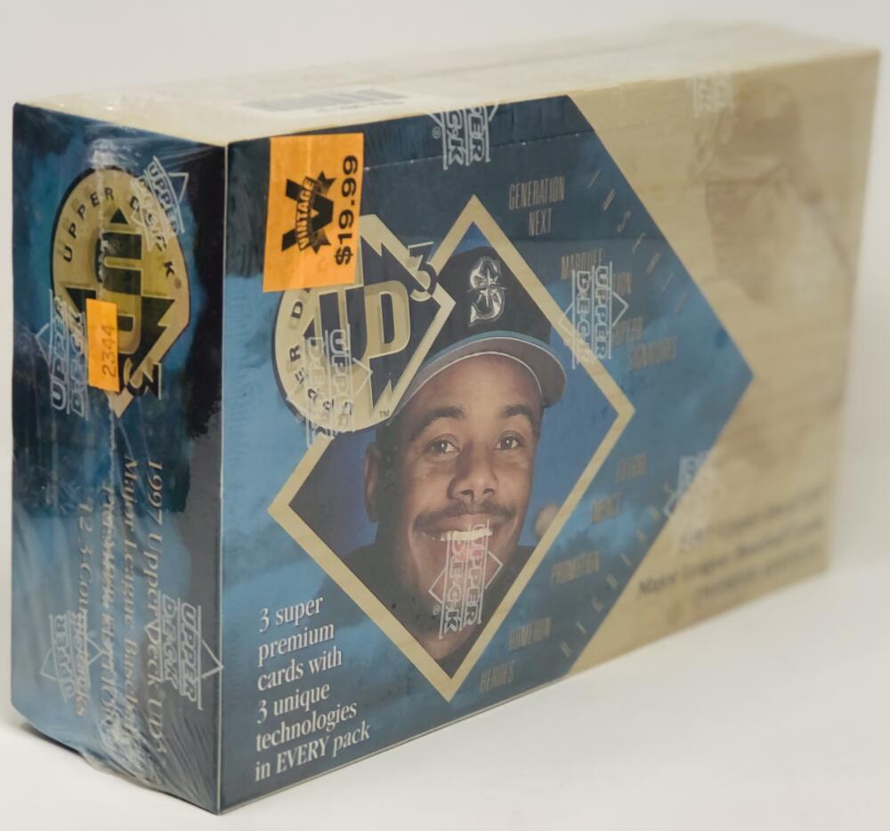 1997 Upper Deck UD3 Premier Baseball 12 Pack Box Image 3