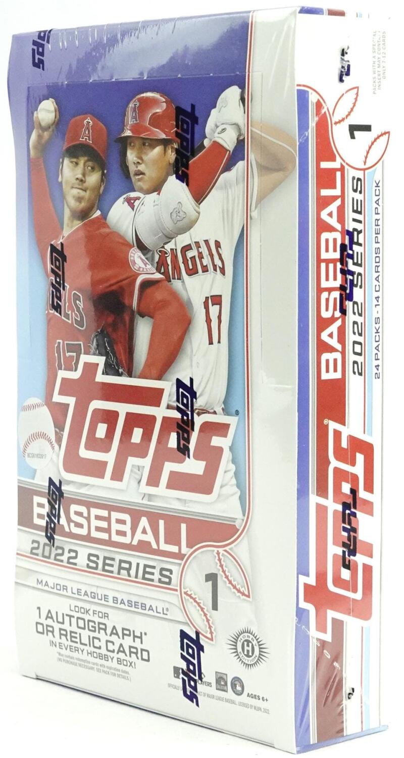 2022 Topps Series 1 Baseball Hobby Box Image 2