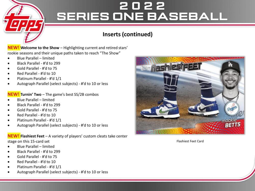 2022 Topps Series 1 Baseball Hobby Box Image 7