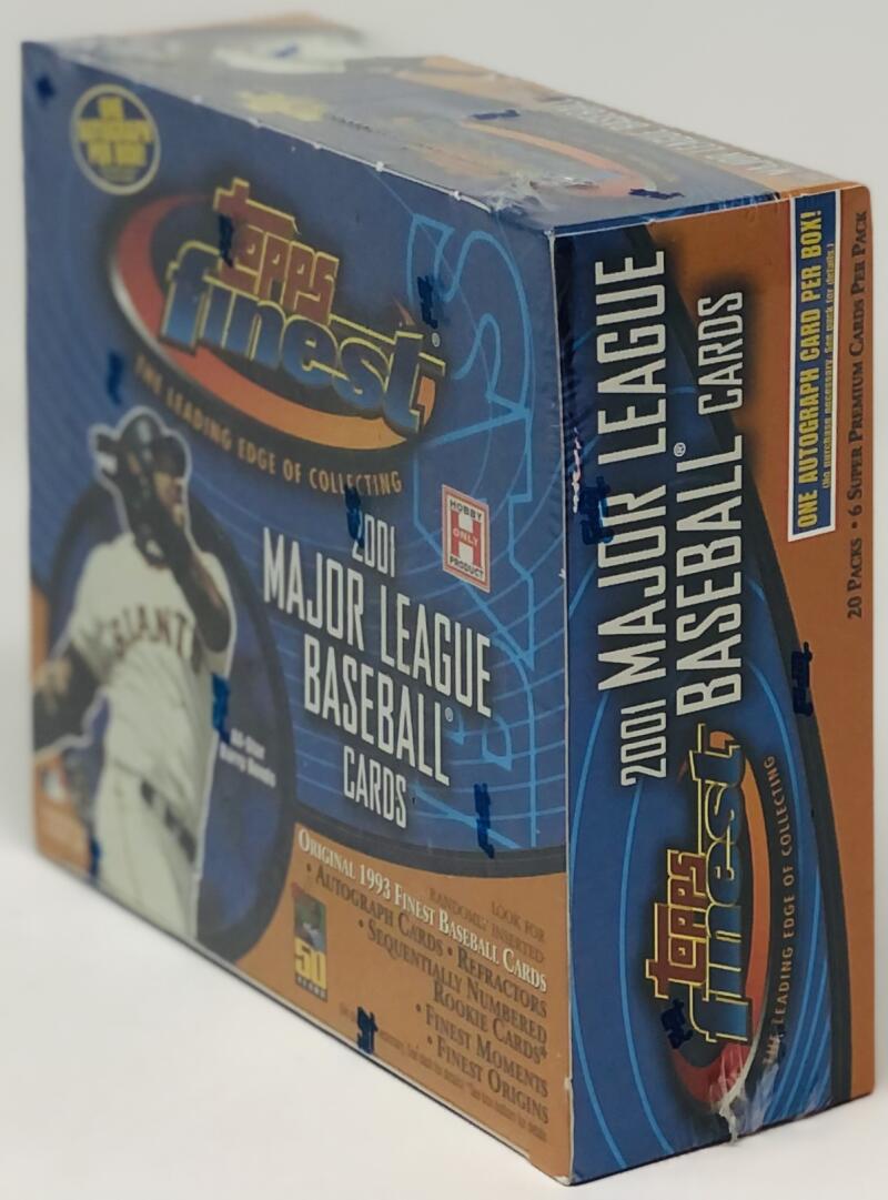 2001 Finest Baseball Hobby Box Ichiro/Pujols Rookie Year Image 2