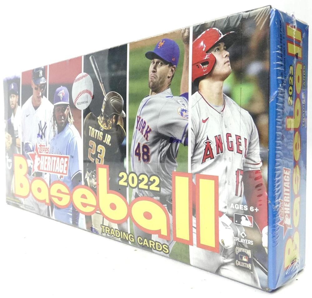 2022 Topps Heritage Baseball Hobby Box Image 2