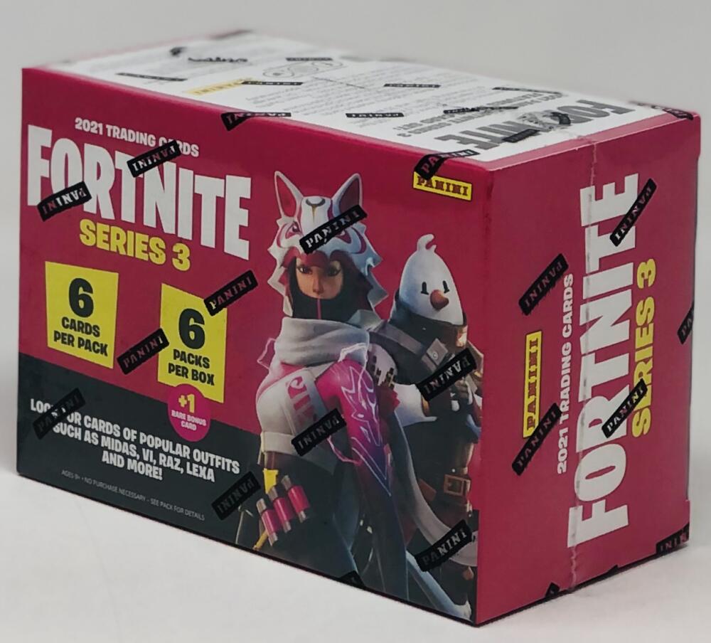 2021 Panini Fortnite Series 3 Trading Cards Blaster Box Image 2