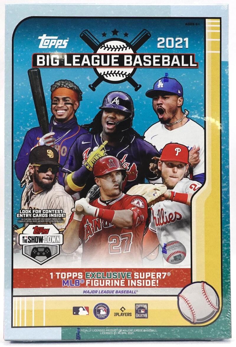 2021 Topps Big League Baseball Collector Hobby Box Image 1