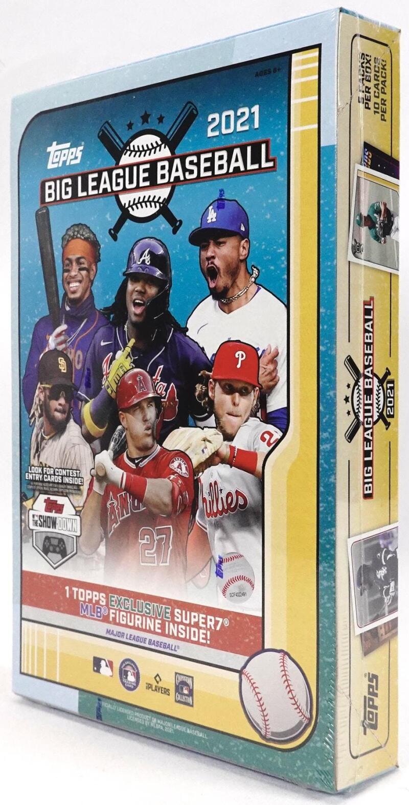 2021 Topps Big League Baseball Collector Hobby Box Image 2