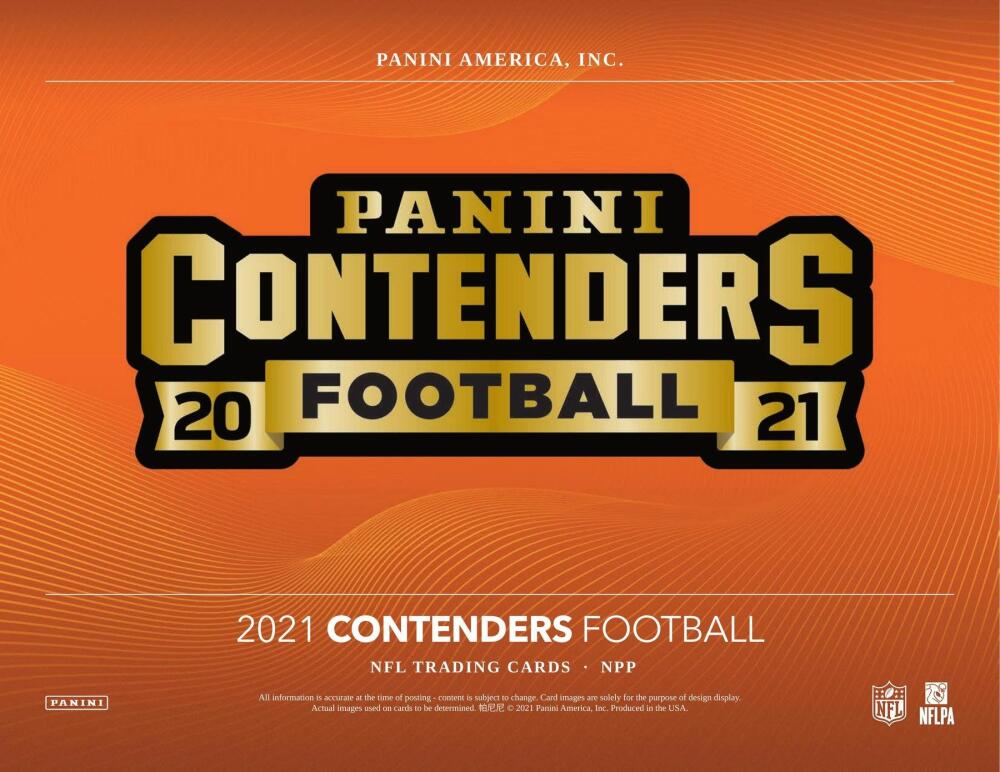 2021 Panini Contenders Football 6-Pack Blaster Box Image 2