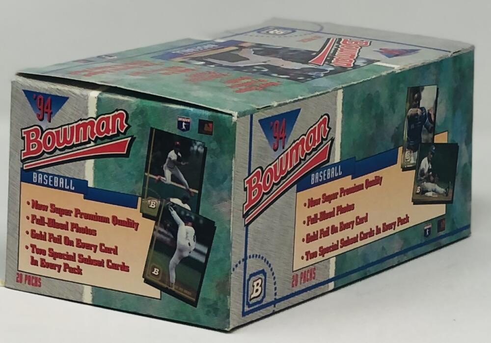 1994 Bowman 20-Pack Baseball Unsealed  Box Image 3