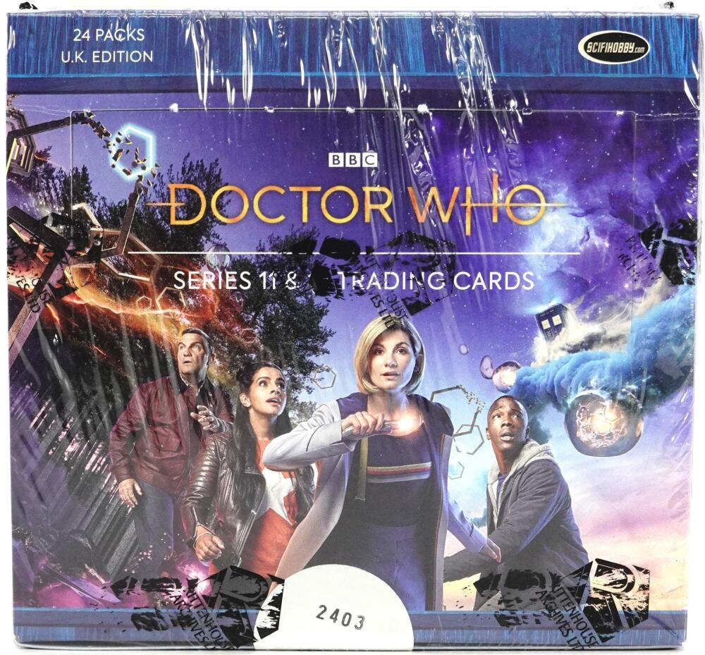 2022 Rittenhouse Doctor Who Series 11 & 12 UK Edition Box  Image 1