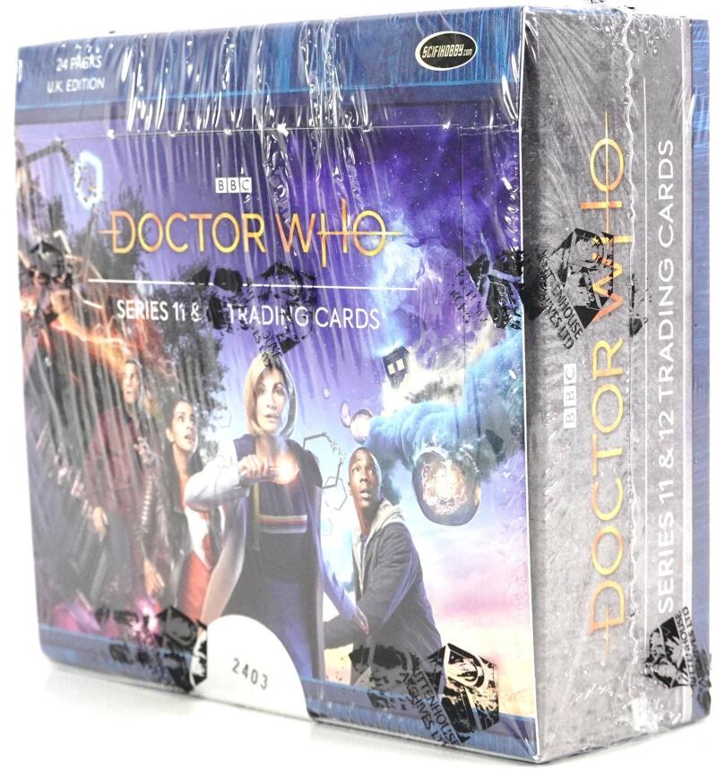 2022 Rittenhouse Doctor Who Series 11 & 12 UK Edition Box  Image 2
