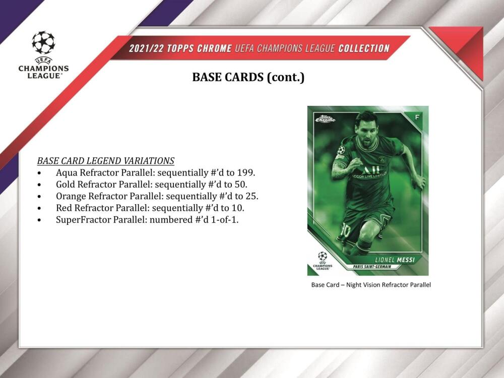 2021-22 Topps UEFA Champions League Chrome Soccer Hobby Box Image 5