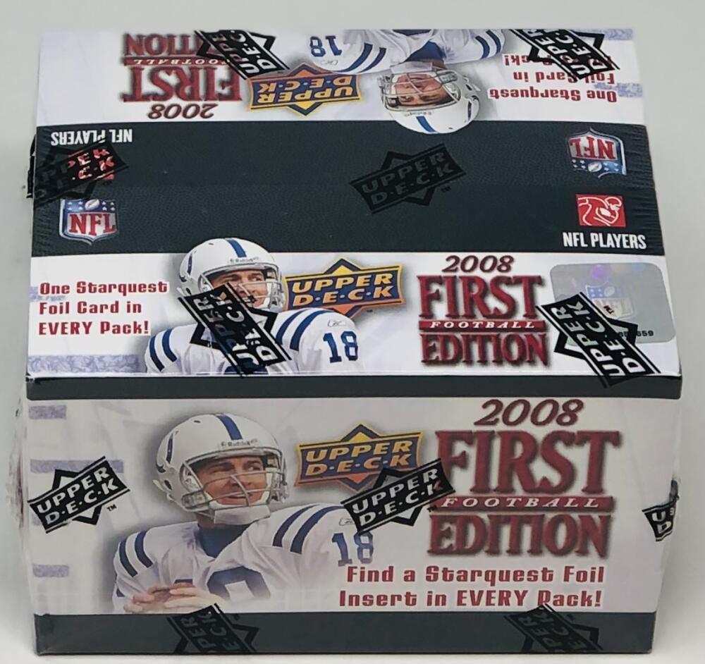 2008 Upper Deck First Edition Football Box Image 2