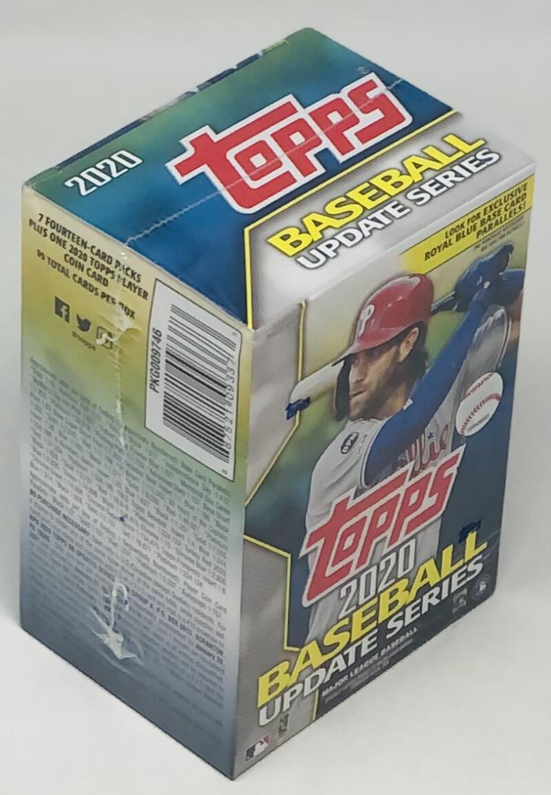 2020 Topps Update Series Baseball 7-Pack Blaster Box Image 1