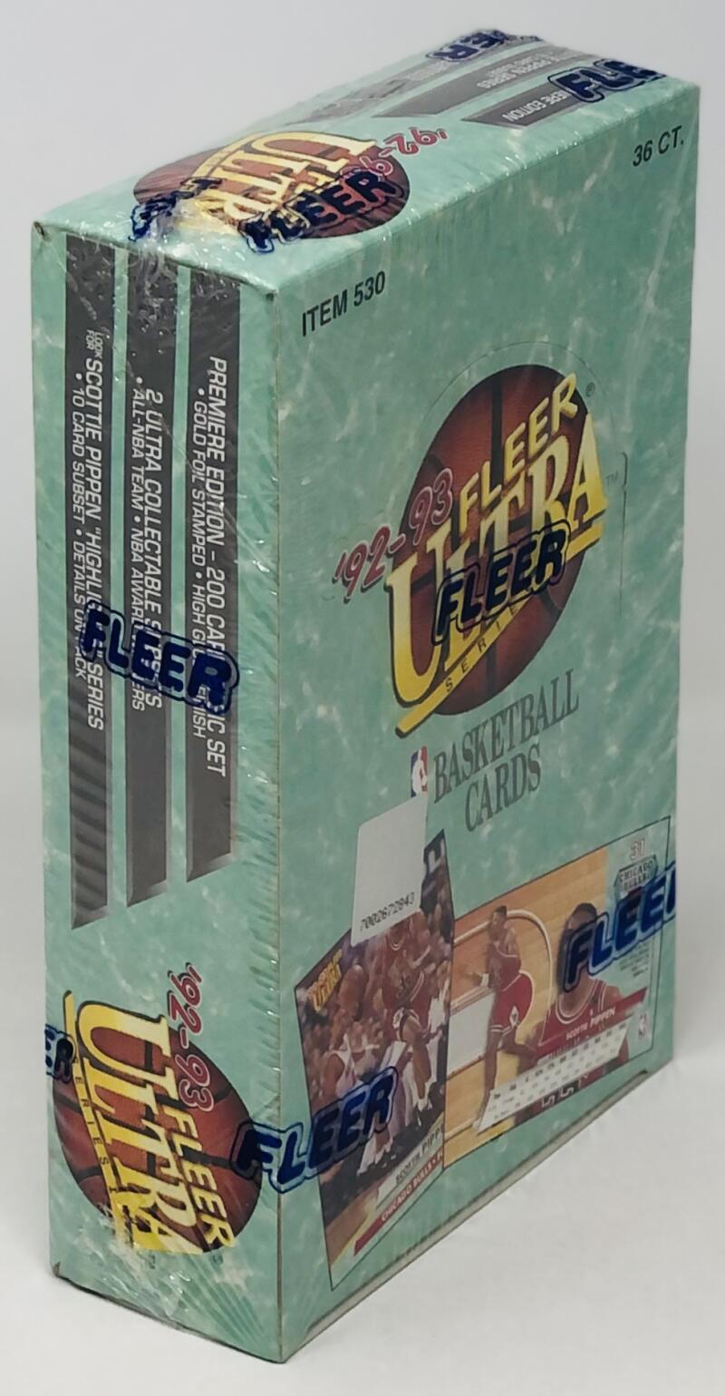 1992-93 Fleer Ultra Series 1 Basketball Box Image 1