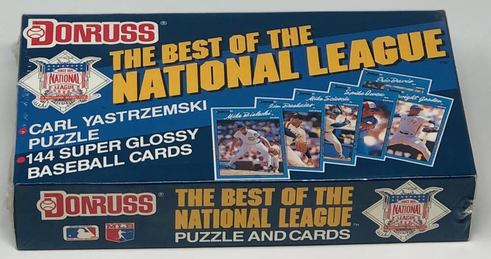 1990 Donruss " The Best of the National League " Baseball Set Image 1