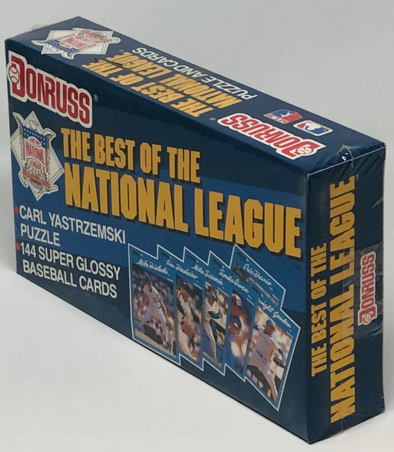 1990 Donruss " The Best of the National League " Baseball Set Image 2