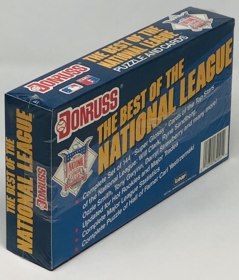 1990 Donruss " The Best of the National League " Baseball Set Image 3