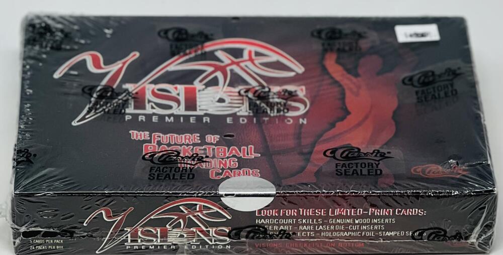 1995 Classic Visions Premier Basketball Box Image 5