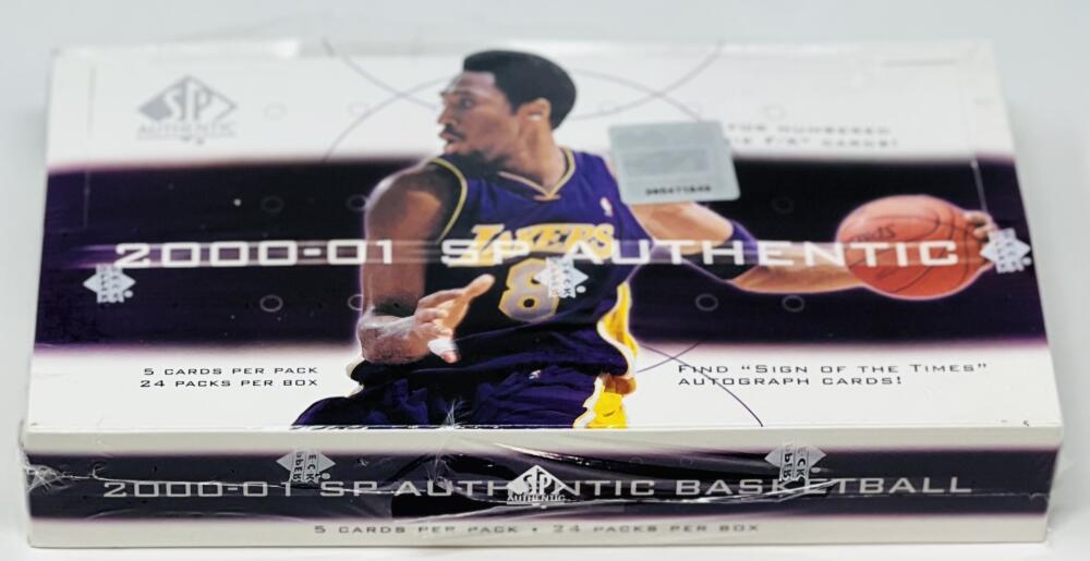 2000-01 Upper Deck SP Authentic Basketball Hobby Box Image 2