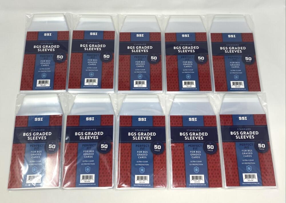 perfect fit sleeves for sports cards Amazon.com: 500ct Trading Card Sleeve Perfect Fit MTG Card Sleeves Sports Card Protector for Photocard, Standard TCG Cards Sleeve Fit for Magic Baseball Card 66 * 91 mm : Toys & Games