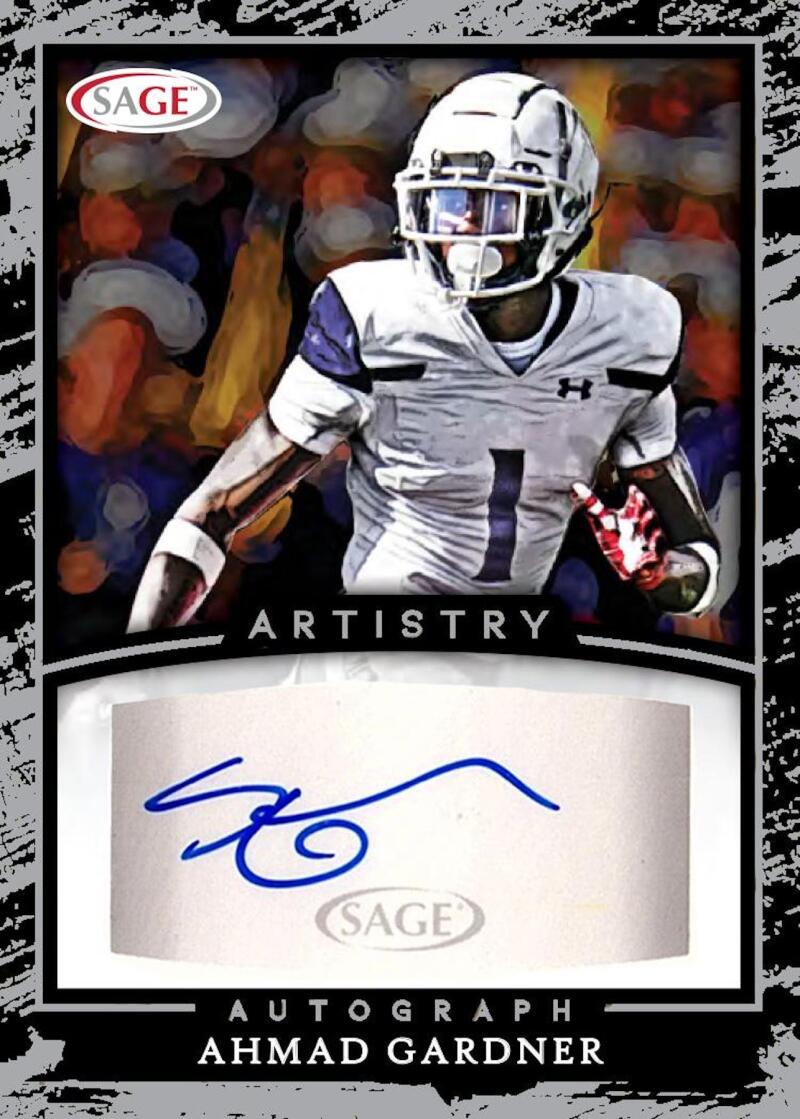 2022 Sage Artistry Football Blaster Box Image 4