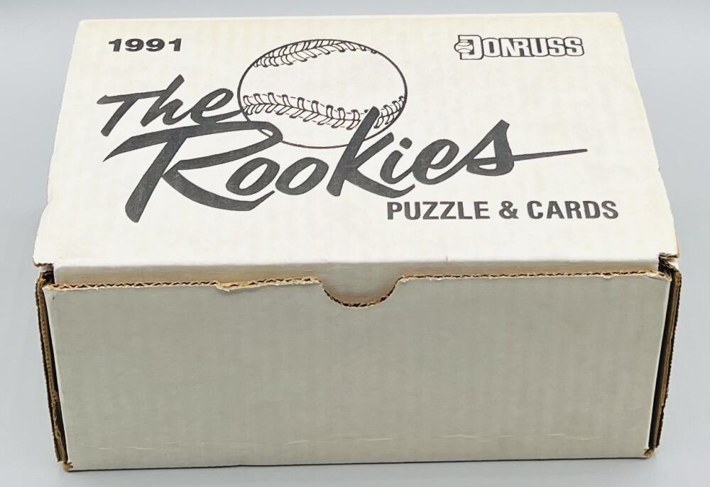 1991 Donruss The Rookies Baseball Factory Set Box Image 2