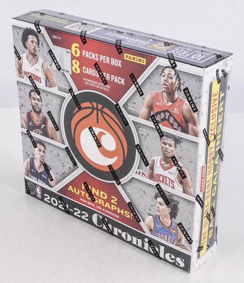 2021-22 Panini Chronicles Basketball Hobby Box Image 1