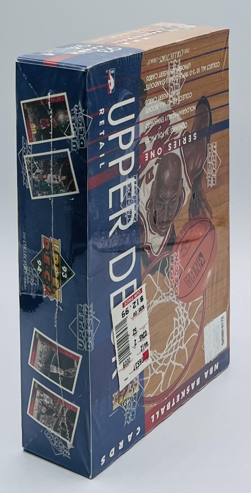 1993-94 Upper Deck Series 1 Retail Basketball Box Image 3