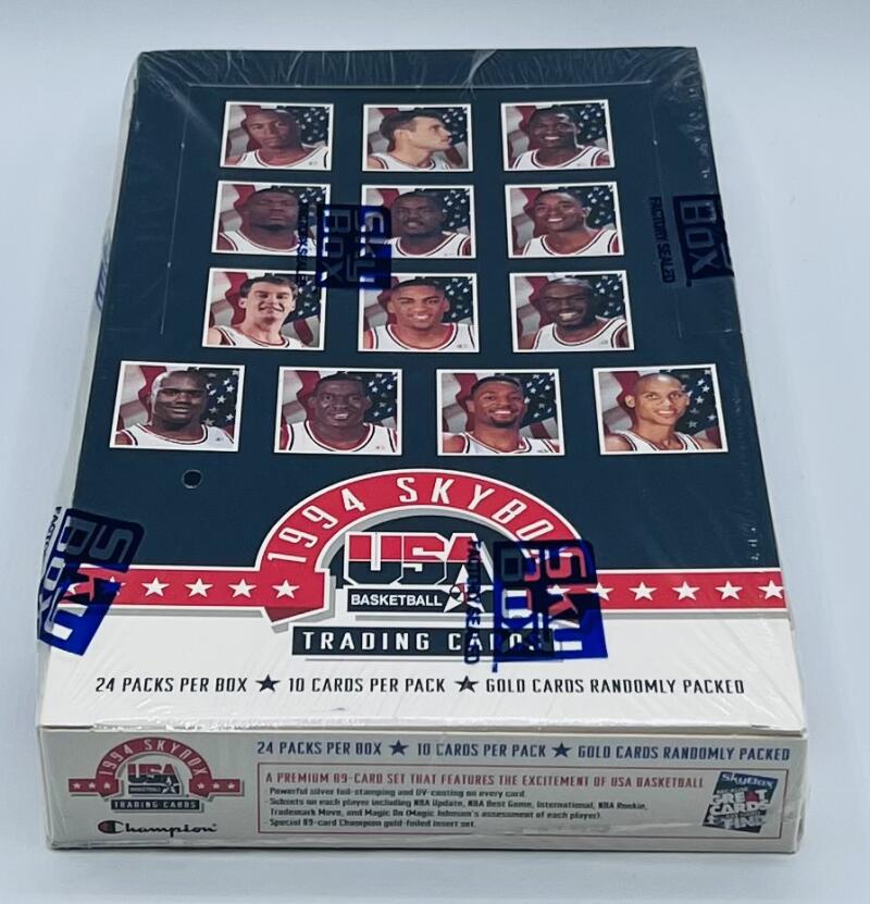 1994 SkyBox U.S.A  Basketball Box Image 2