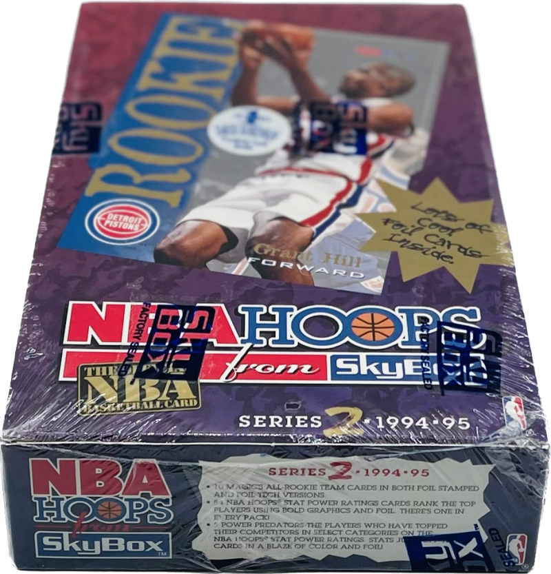 1994-95 SkyBox Hoops Series 2 Basketball Box Image 2