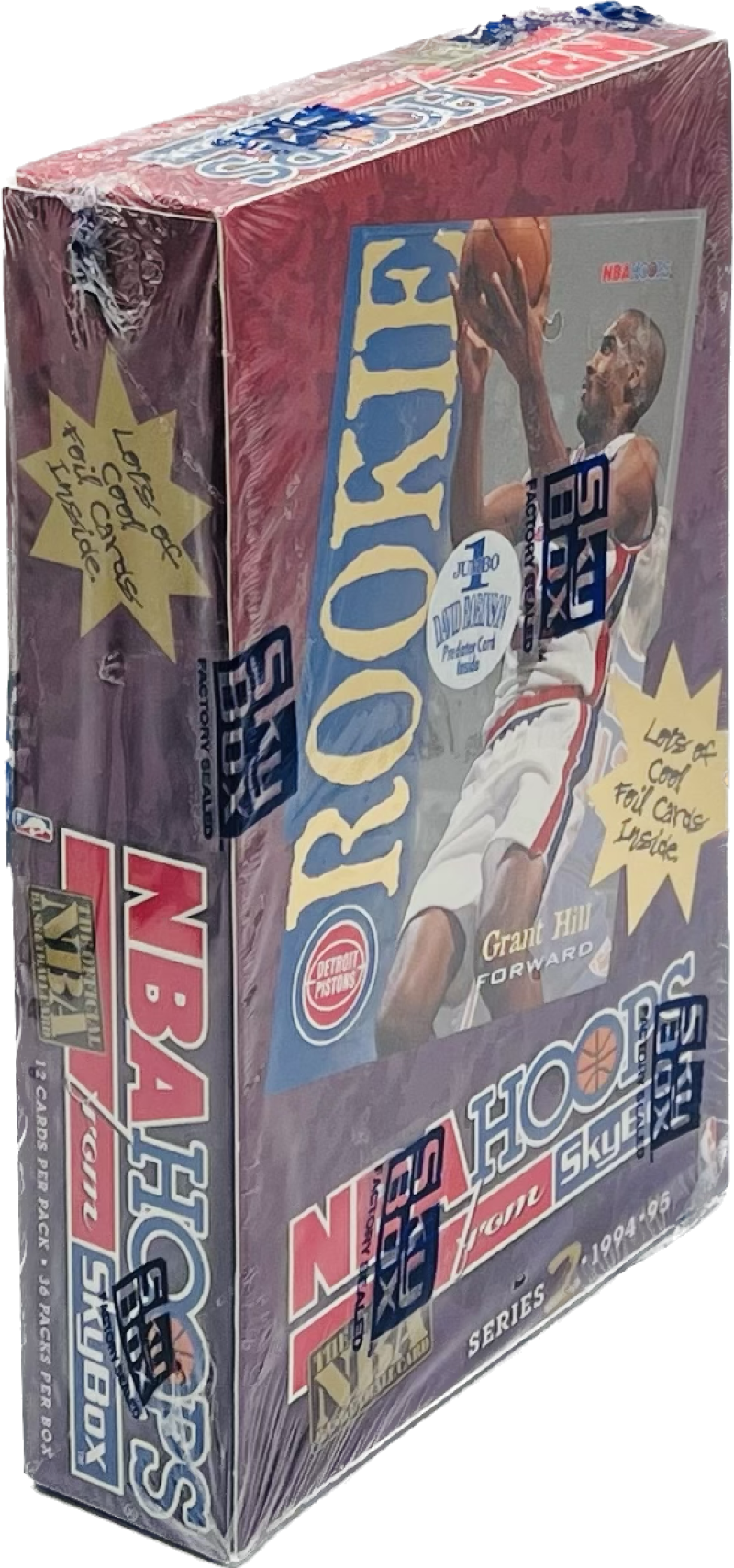1994-95 SkyBox Hoops Series 2 Basketball Box Image 1