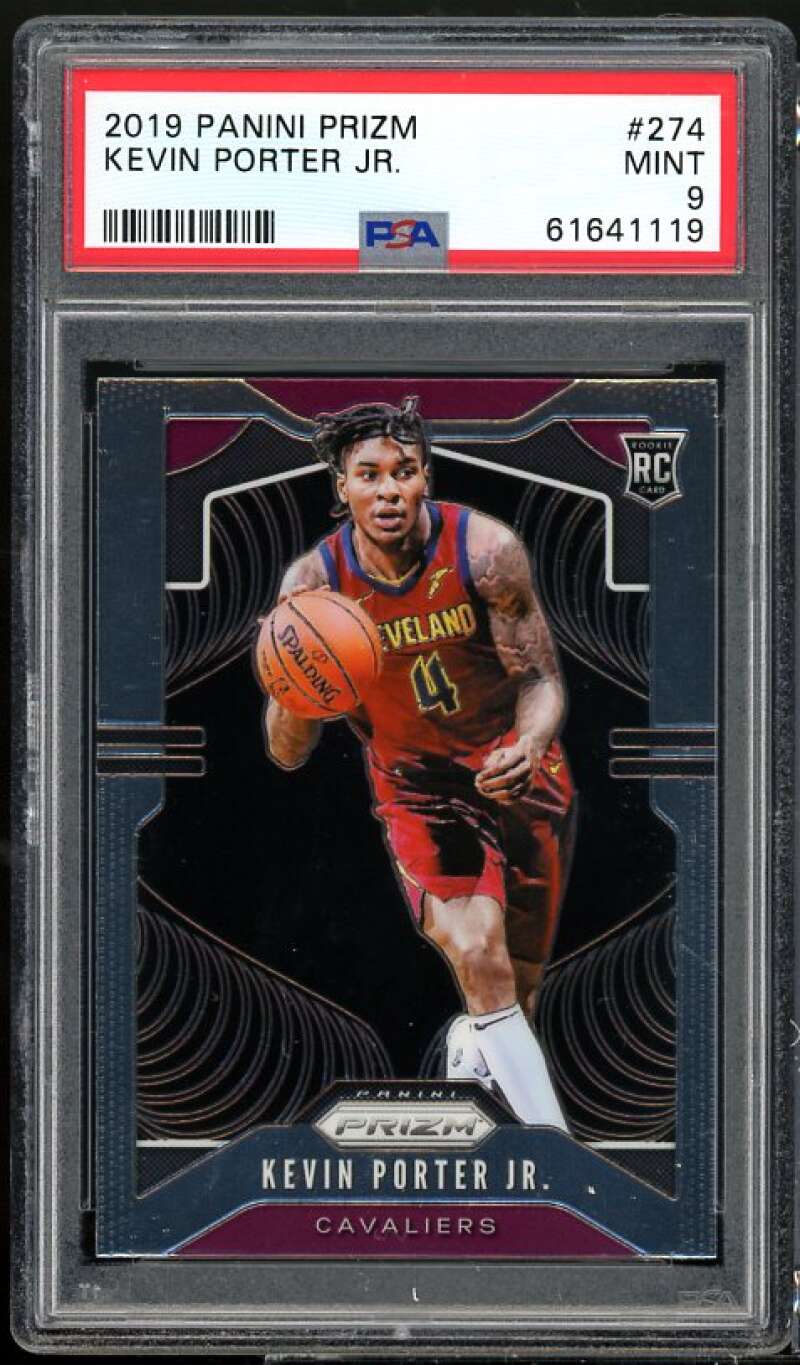 Kevin Porter Jr. Rookie Card 2019-20 Panini Prizm #274 PSA 9 Image 1