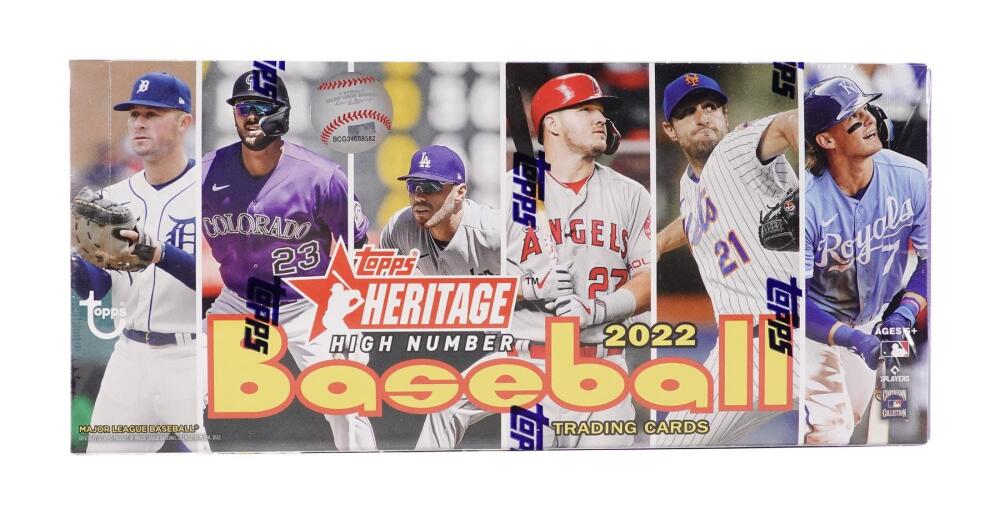 2022 Topps Heritage High Number Baseball Hobby Box Image 2