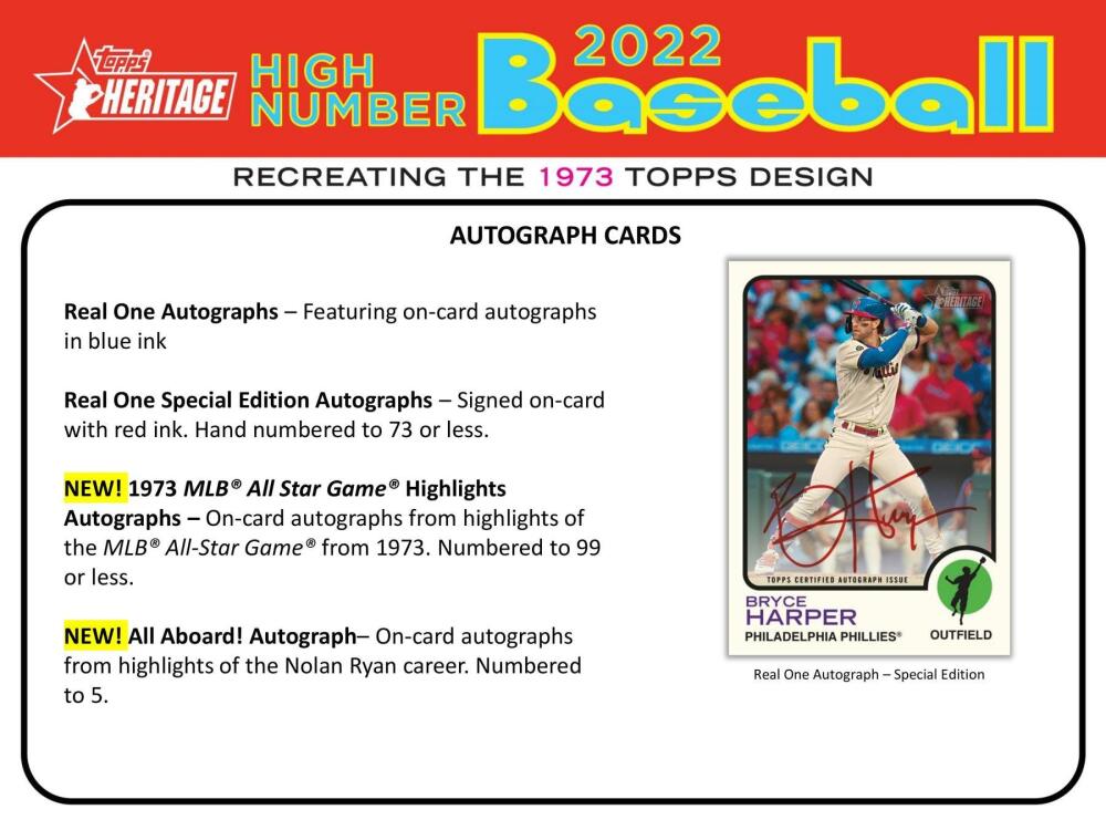 2022 Topps Heritage High Number Baseball Hobby Box Image 6