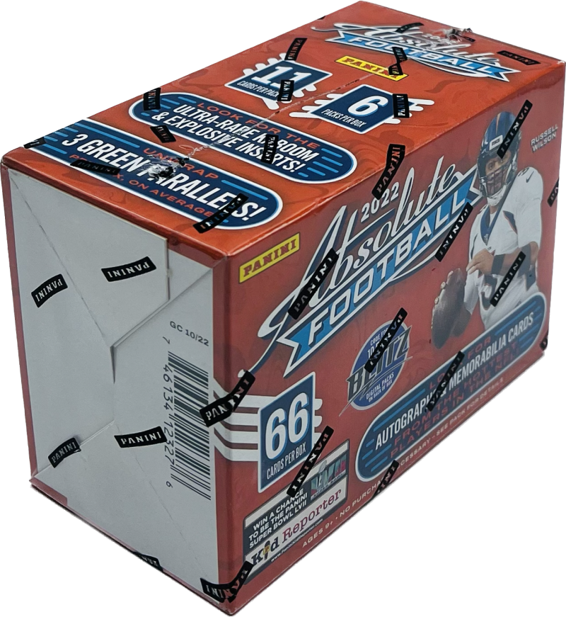 2022 Panini Absolute 6-Pack Football Blaster Box  Image 2
