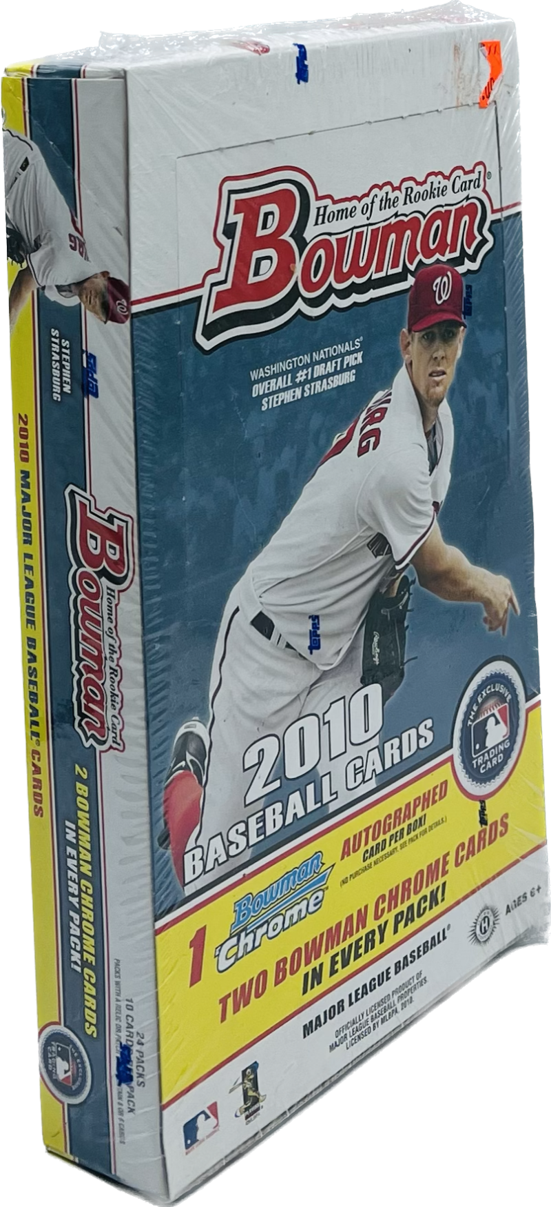 2010 Bowman Baseball Hobby Box Image 1